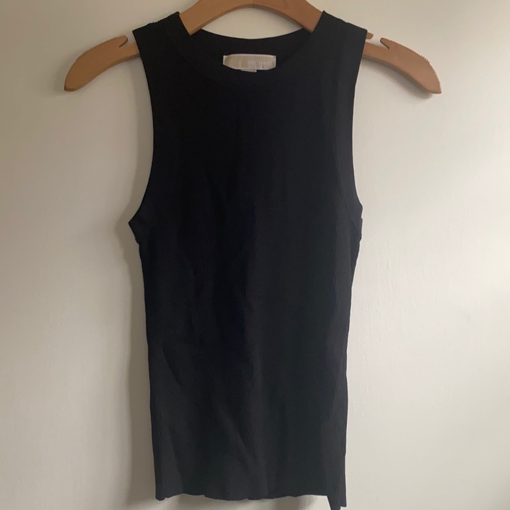 Michael Kors Basic Black Tank Top